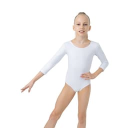 Купальник для гимнастики и танцев Grace Dance, р. 36, цвет белый
