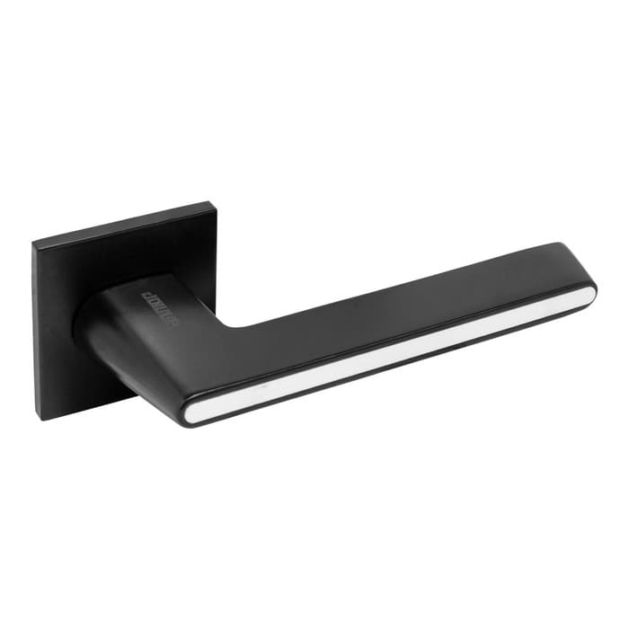 Ручка раздельная «АЛЛЮР» АРТ «АДЕЛЬ» BL/W, матовая, чёрная