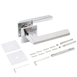 Ручка раздельная «АЛЛЮР» АРТ «АДЕЛЬ» CP, цвет матовый хром