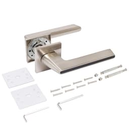 Ручка раздельная «АЛЛЮР» АРТ «АДЕЛЬ» SN/BL, цвет матовый никель