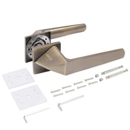 Ручка раздельная «АЛЛЮР» АРТ «КАЙЛИ» MAB, цвет матовая бронза