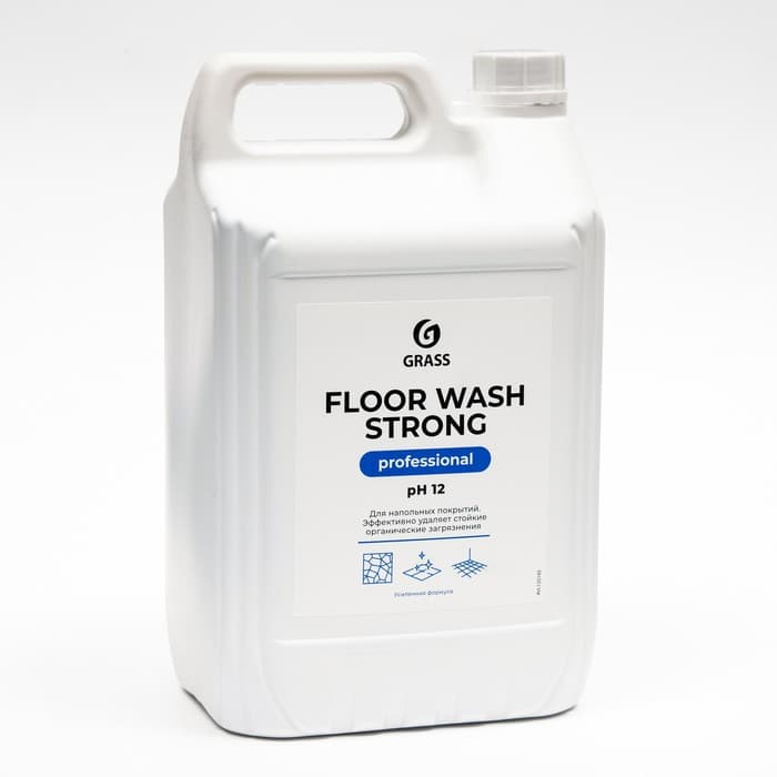 Средство для мытья пола Floor Wash Strong, щелочное, 5.6 кг