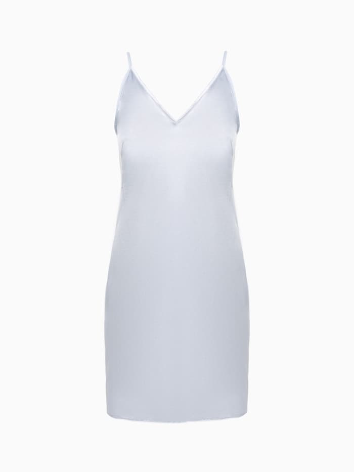 Сорочка ночная женская MINAKU: Light touch, цвет серебряный, размер 42