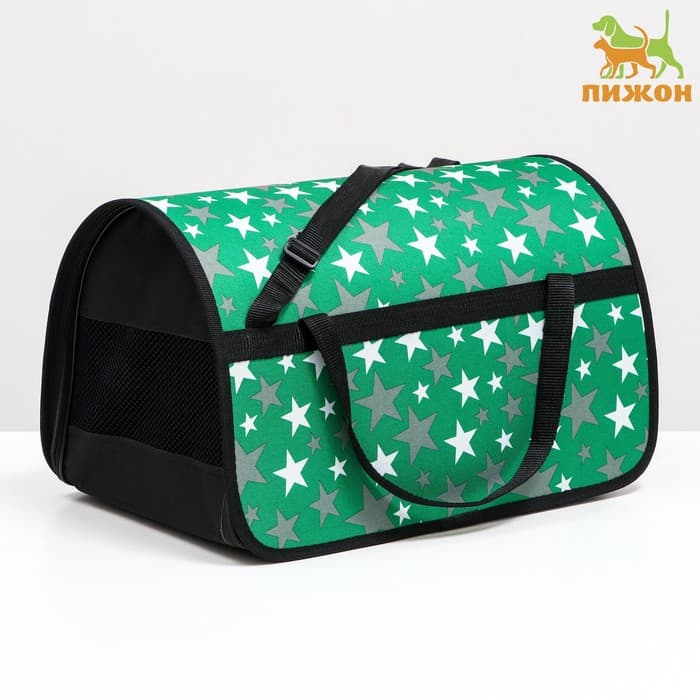 Сумка - переноска для животных, 46×28.5×30 см, цвет МИКС