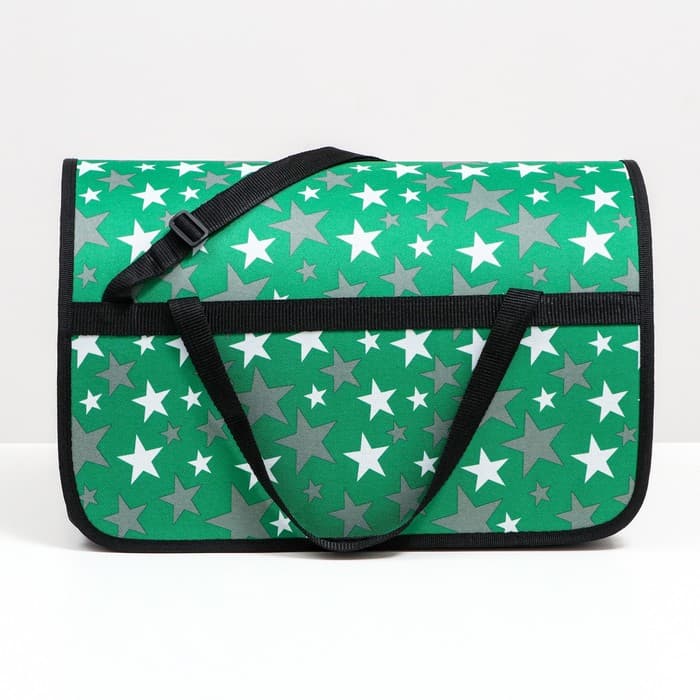 Сумка - переноска для животных, 46×28.5×30 см, цвет МИКС