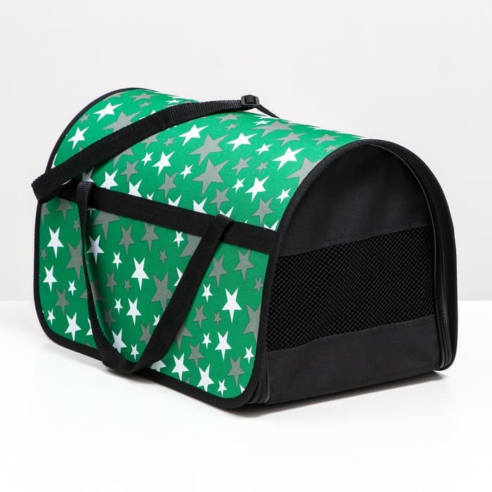 Сумка - переноска для животных, 46×28.5×30 см, цвет МИКС