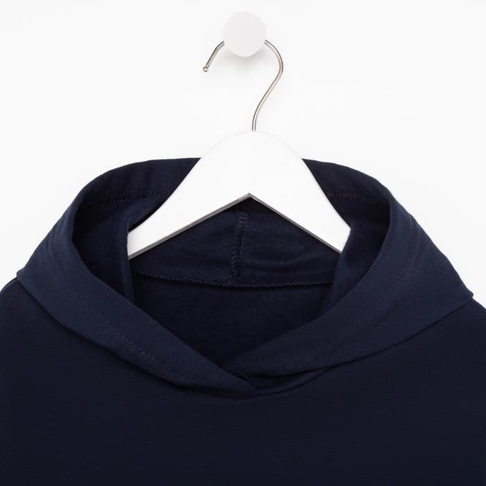 Костюм детский (толстовка, брюки) НАЧЁС, цвет тёмно-синий, рост 86 см