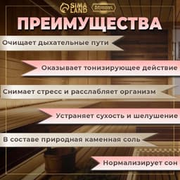 Соляной брикет набор 4 шт. «Можжевельник, чабрец, кедр, пихта« по 200 г »Добропаровъ»