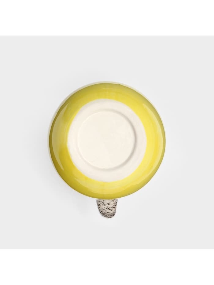 Кувшин Керамика ручной работы «Крошка», 1.5 л, 1 сорт, жёлтый, Иран