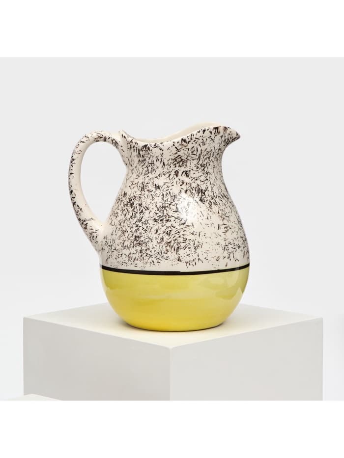 Кувшин Керамика ручной работы «Крошка», 1.5 л, 1 сорт, жёлтый, Иран