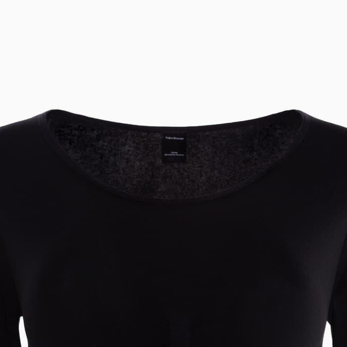 Термобельё женское (лонгслив, легинсы), чёрное, размер 42-44 (S)