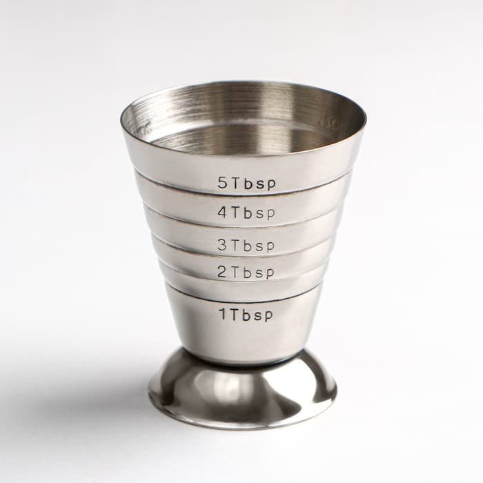 Джиггер «Металлик», 15/75 мл, с мерными делениями, нержавеющая сталь, серебристый