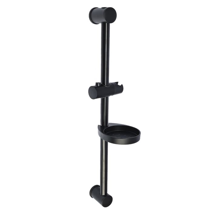 Душевая стойка ZEIN F01, с мыльницей и держателем, черная