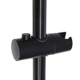 Душевая стойка ZEIN F01, с мыльницей и держателем, черная