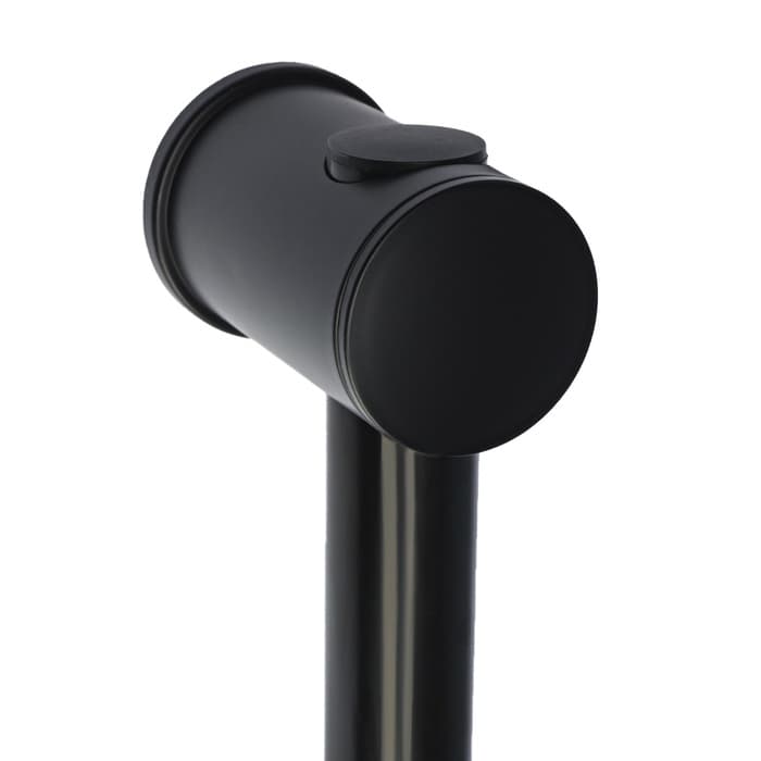 Душевая стойка ZEIN F01, с мыльницей и держателем, черная