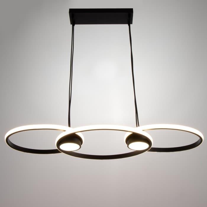 Люстра Ронделл LED 60 Вт 4000К черный 89×35×100 см BayerLux