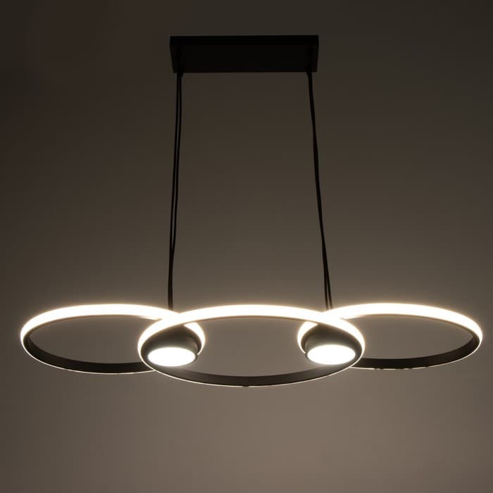 Люстра Ронделл LED 60 Вт 4000К черный 89×35×100 см BayerLux