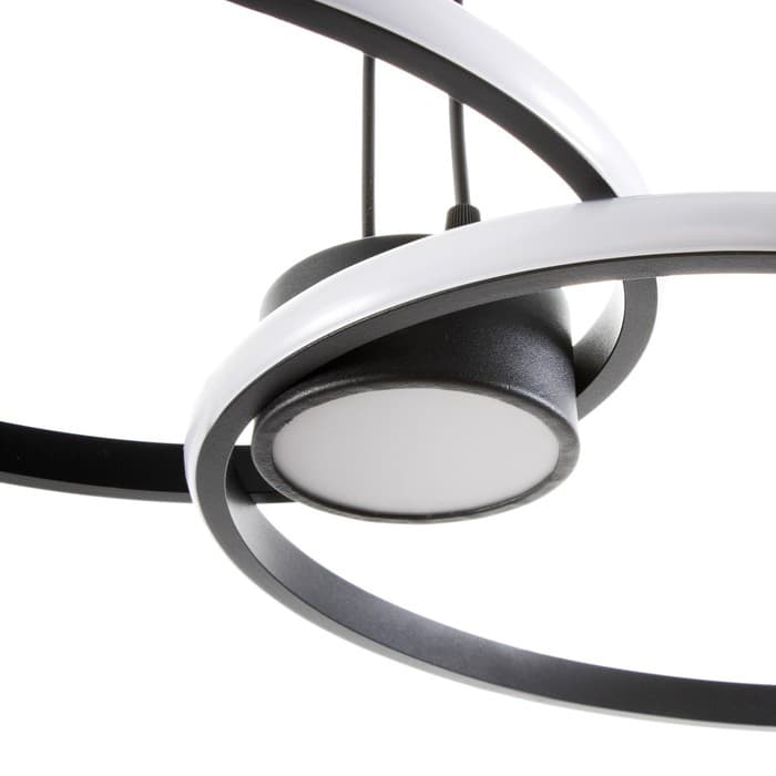 Люстра Ронделл LED 60 Вт 4000К черный 89×35×100 см BayerLux