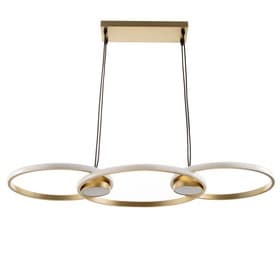 Люстра Ронделл LED 60 Вт 3000К золото 89×35×100 см BayerLux