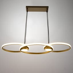 Люстра Ронделл LED 60 Вт 3000К золото 89×35×100 см BayerLux