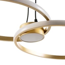 Люстра Ронделл LED 60 Вт 3000К золото 89×35×100 см BayerLux