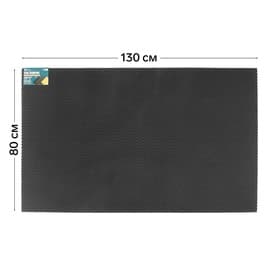 Коврик eva универсальный Grand Caratt, Соты 130×80 см, черный