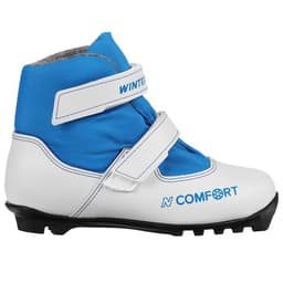 Ботинки лыжные детские Winter Star comfort kids, NNN, размер 28, белые, синие