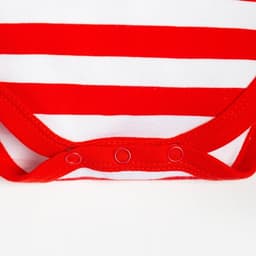 Платье - боди для девочки «Крошка Я. Бантик», рост 74-80 см, красное, белое