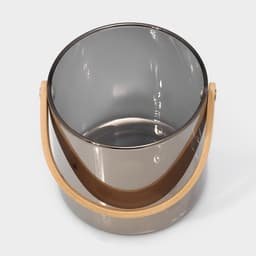 Ведро для льда Magistro «Кайлас», 1.5 л, 13×13 см, стекло, серое