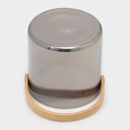 Ведро для льда Magistro «Кайлас», 1.5 л, 13×13 см, стекло, серое