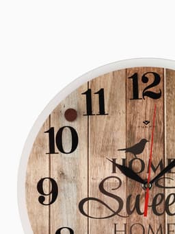 Часы настенные интерьерные «Милый дом», кварцевые, бесшумные, d=30 см, от батарейки 1×AA