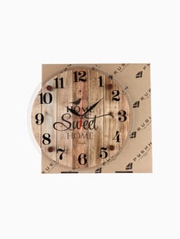 Часы настенные интерьерные «Милый дом», кварцевые, бесшумные, d=30 см, от батарейки 1×AA