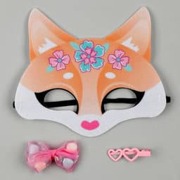 Маска карнавальная с аксессуарами «Лисичка», МИКС