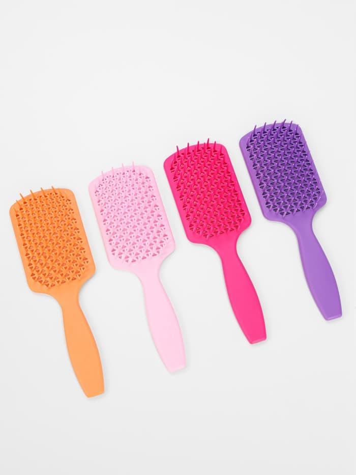 Расчёска массажная, вентилируемая, 7×22(±1) см, МИКС