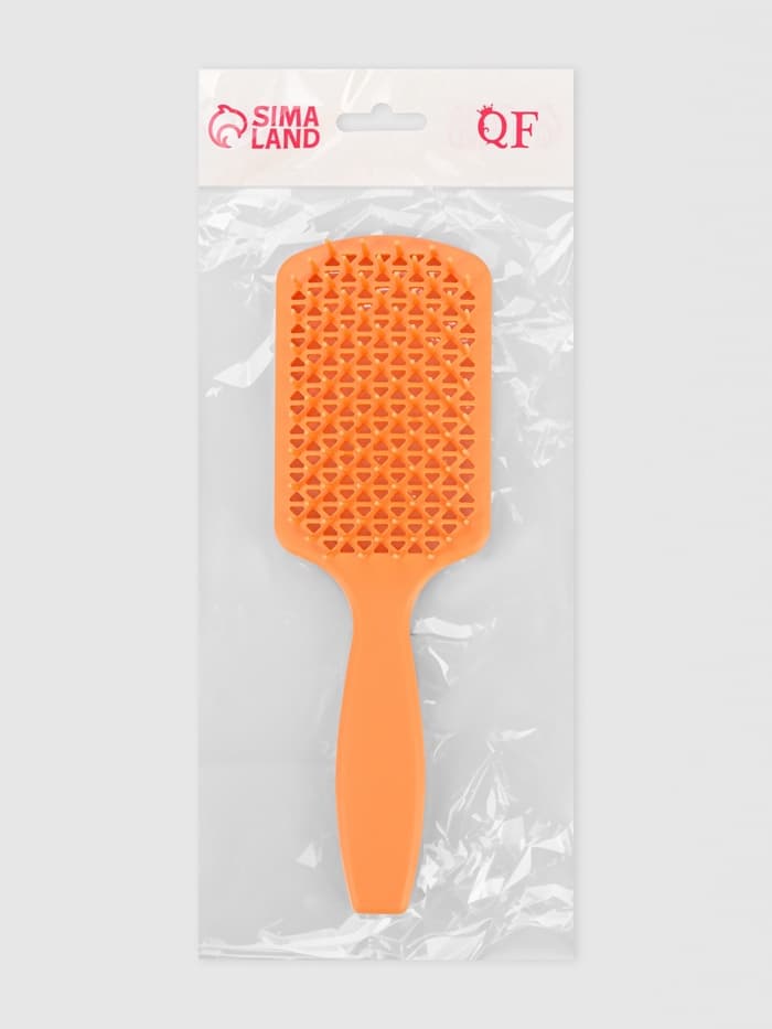 Расчёска массажная, вентилируемая, 7×22(±1) см, МИКС