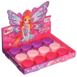 Блеск для губ детский в макаруне, МИКС цветов и вкусов, 10 г «Блум», WINX
