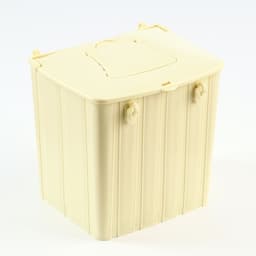 Скворечник-гнездо для клетки, 13.5×10×12.5 см, пластик, бежевый