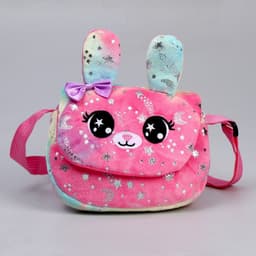 Сумка детская плюшевая «Зайчик», 15×13×3 см