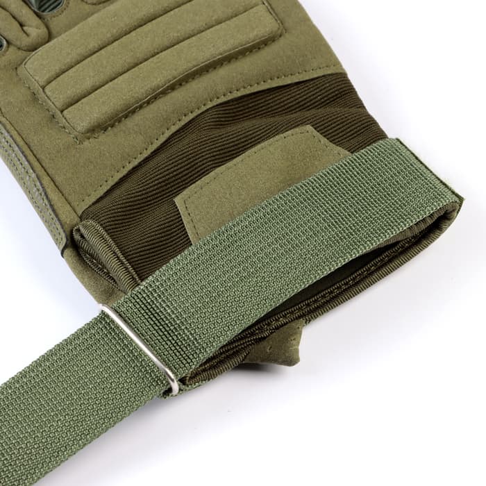 Перчатки тактические мужские Storm tactic с защитой суставов, размер - M, олива