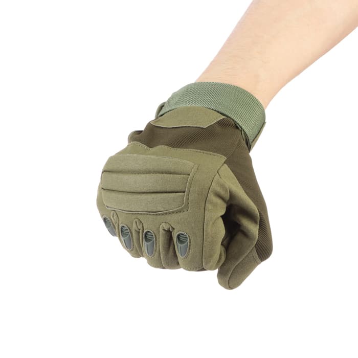 Перчатки тактические мужские Storm tactic с защитой суставов, размер - M, олива