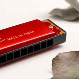 Губная гармошка, хроматическая, 16 отверстий, МИКС