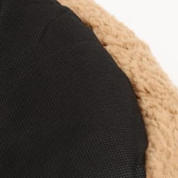 Лежанка для животных «Уют», мягкий мех, 45×35×11 см, коричневая