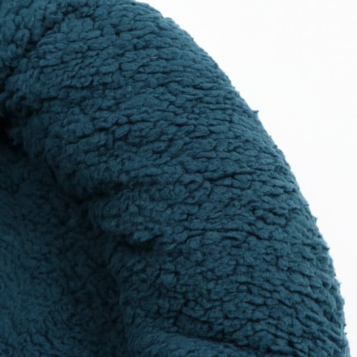 Лежанка для животных «Уют», мягкий мех, 45×35×11 см, зелёная