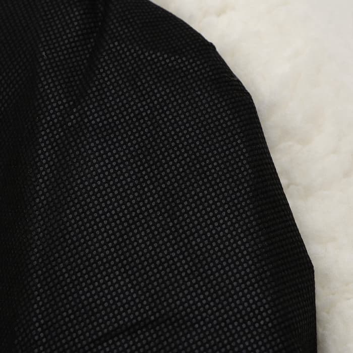 Лежанка для животных «Уют», 50×42×11 см, мягкий мех, цвет молочный