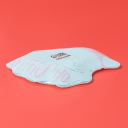 Блюдо сервировочное Доляна «Санта», 14×15 см, стекло