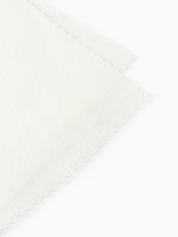 Плед флисовый «Экономь и Я», 150×130 см, 160 г/м², белый