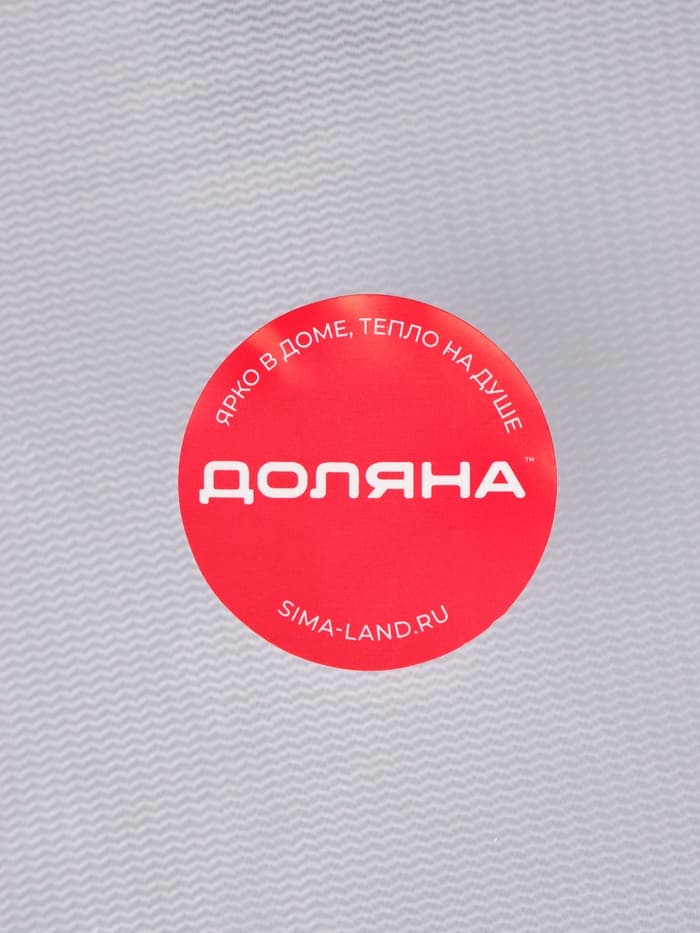 Корзина для белья складная Доляна, 35×35×43 см, серая