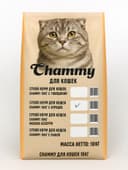 Сухой корм Chammy для кошек, с курицей, 10 кг