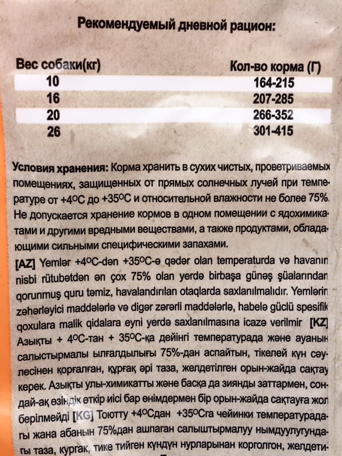 Сухой корм Chammy для собак мелких пород, мясное ассорти, 10 кг