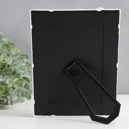 Фоторамка для фото 10×15 см «Романтика», пластик, белая, 17×22 см